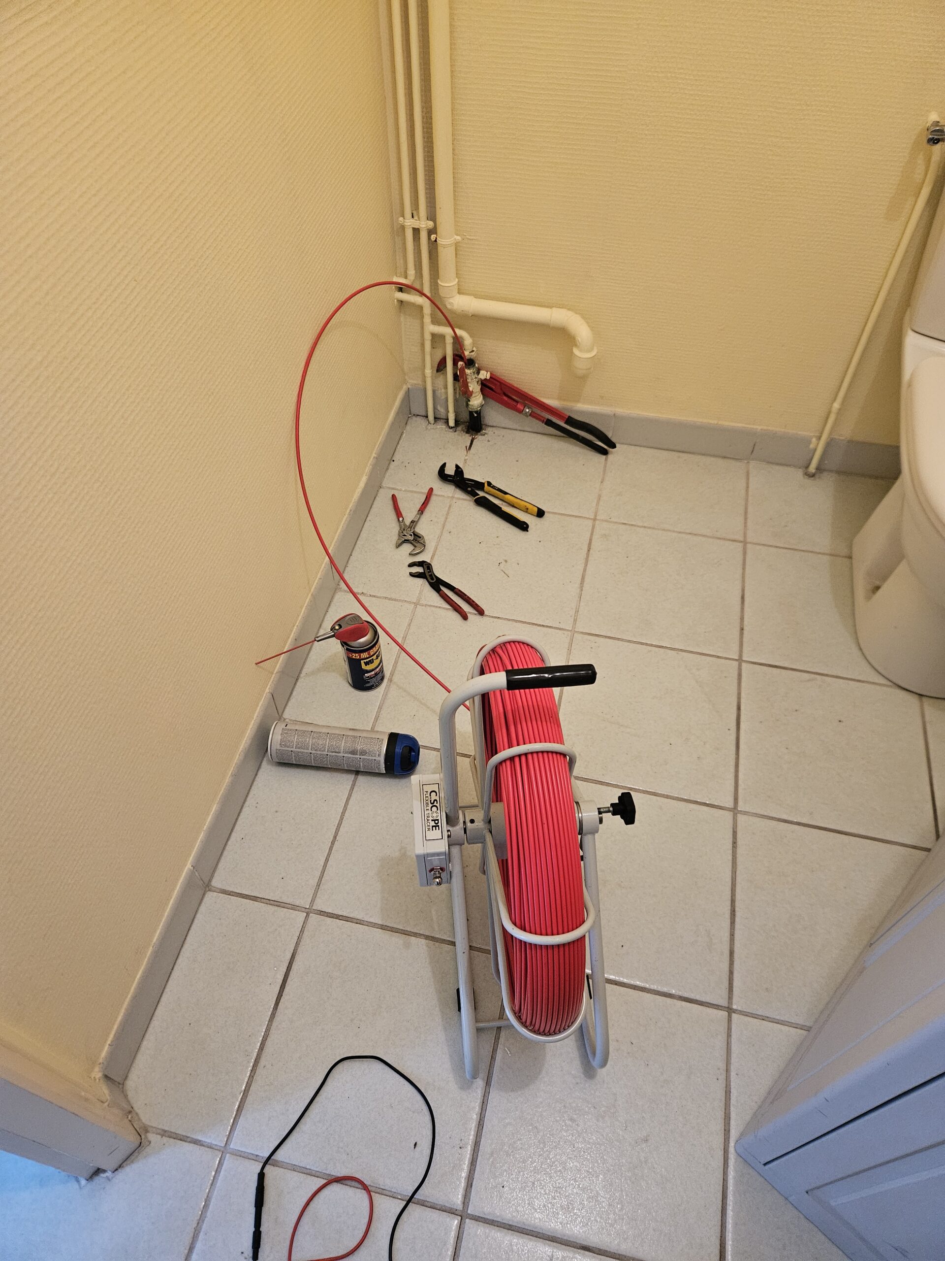 traçage réseau avec aiguille